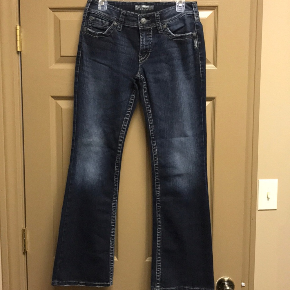 Silver jeans